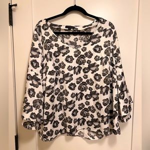 Lane Bryant Floral Blouse